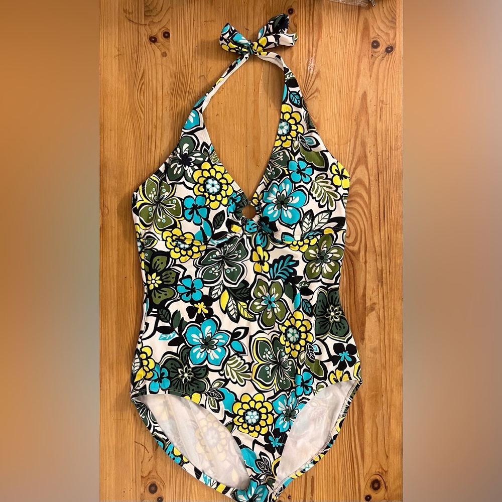 Women’s Speedo Floral One-piece Swimsuit NWT